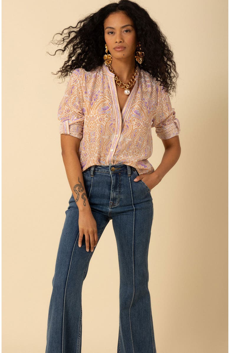 Halebob Yaretzi Silk Top, Main, color,