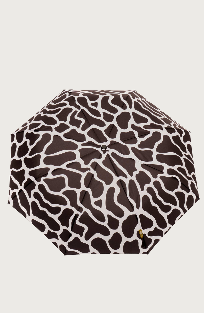 Original Duckhead Compact Umbrella with Automatic Open-Close Function, Alternate, color, Black Ripples