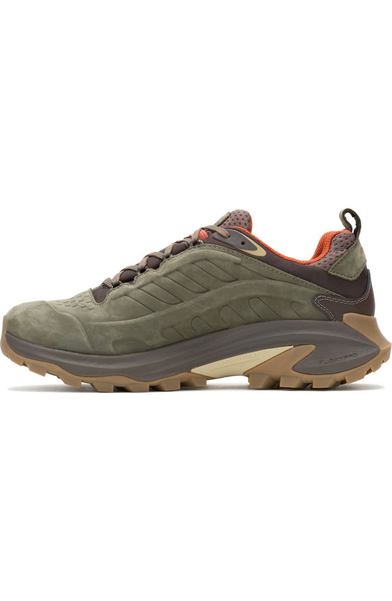 Merrell Moab Speed 2 Waterproof Hiking Shoe, Alternate, color, Olive