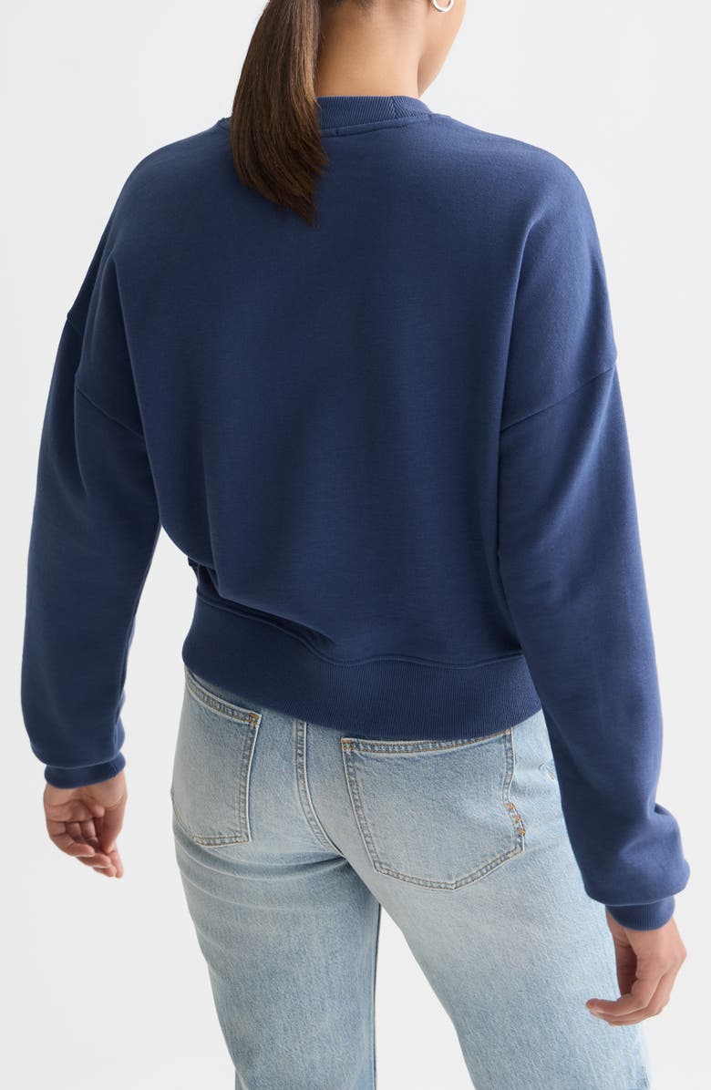 Scotch & Soda Horse Cotton Graphic Sweatshirt, Alternate, color, Oceana