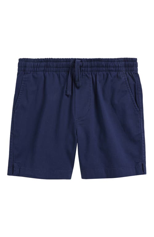 vineyard vines Kids' Drawstring Stretch Twill Chino Shorts in Nautical Navy 