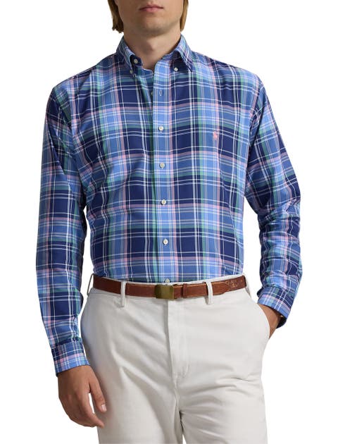 Big & Tall Performance Oxford Sport Shirt