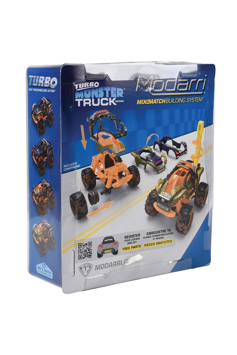 Jurassic Beasts Turbo Monster Truck, Alternate, color, Multicolored