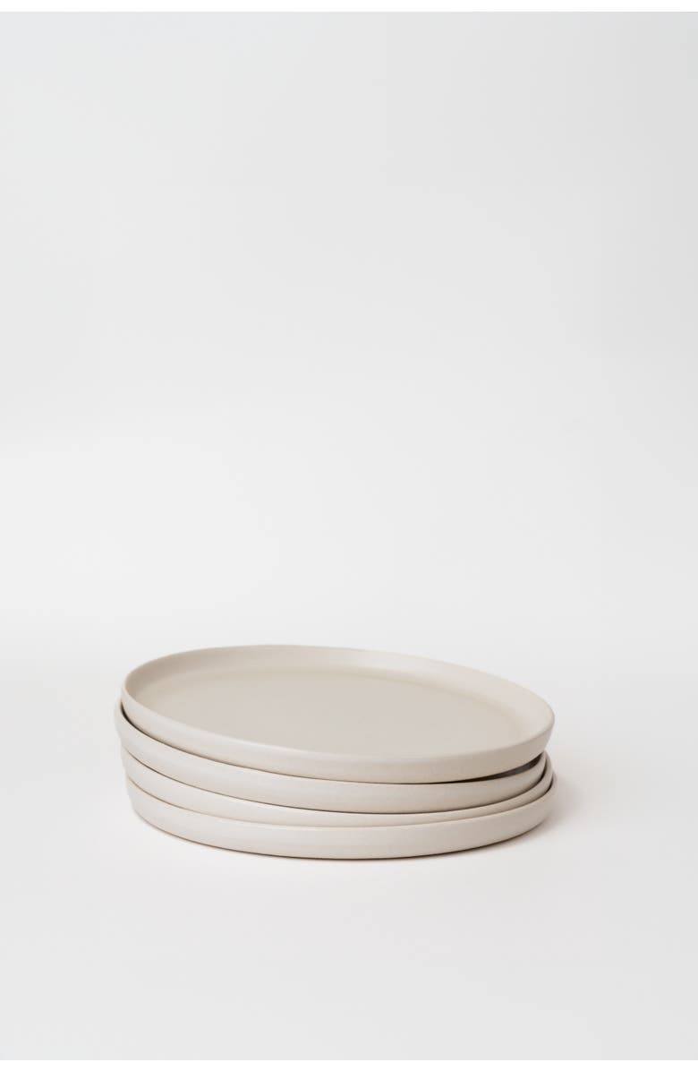 House of Revelry Essential Dinner Plate, Set of Four, Alternate, color, Natural