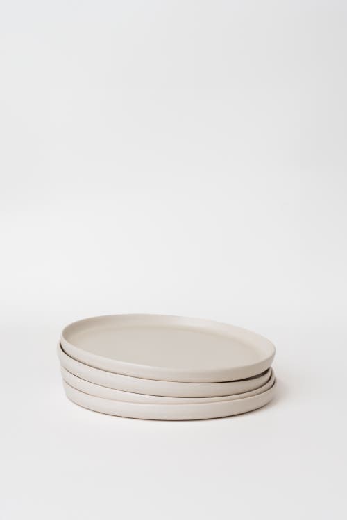 House Of Revelry Essential Dinner Plate, Set Of Four In Brown