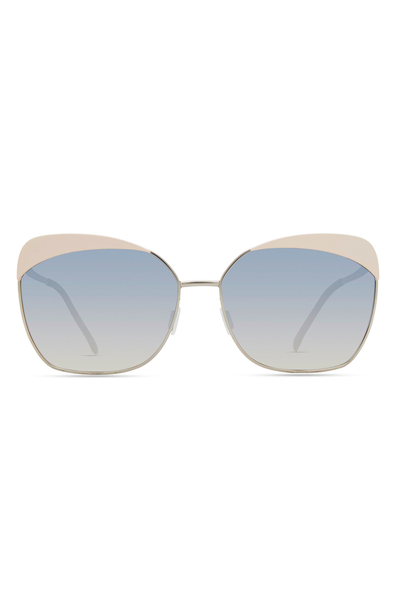 Azore 58mm Polarized Cat Eye Sunglasses
