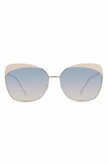Azore 58mm Polarized Cat Eye Sunglasses