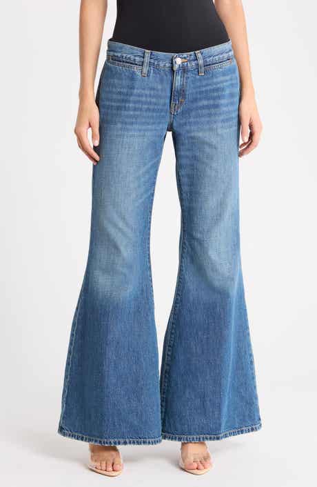The Janis Low Rise Flare Leg Jeans