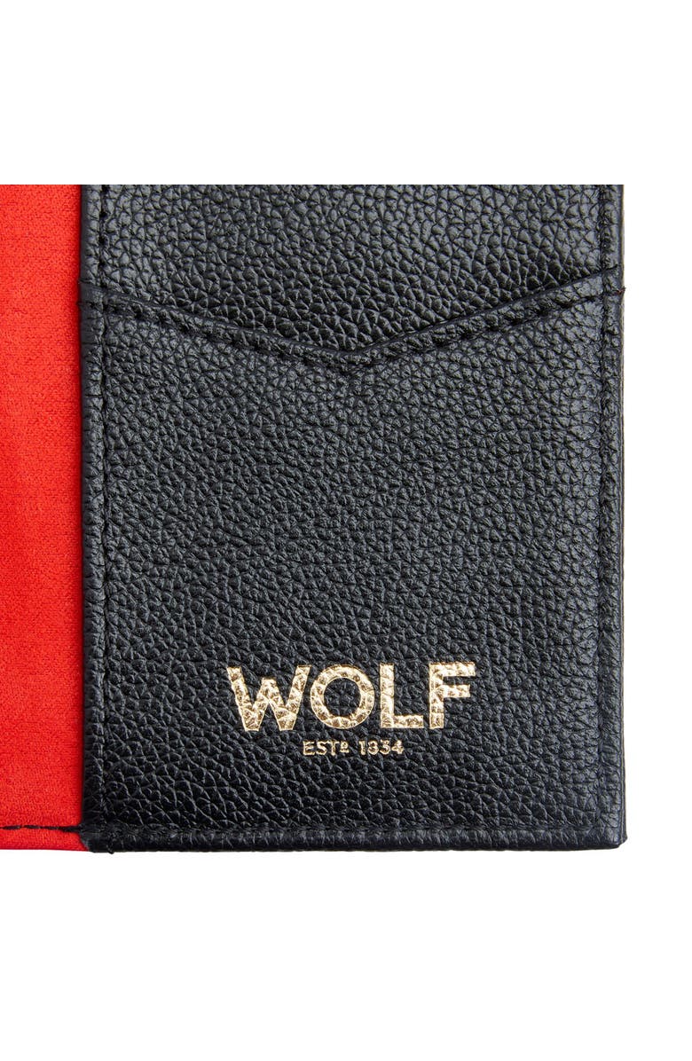 WOLF Mimi Passport Case, Alternate, color, Black