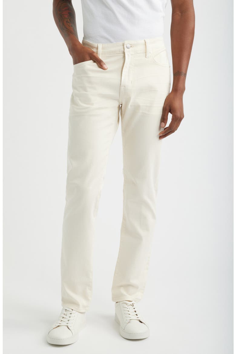 Tellis Slim Fit Jeans, Main, color, 1 YEAR SULFUR CHALK