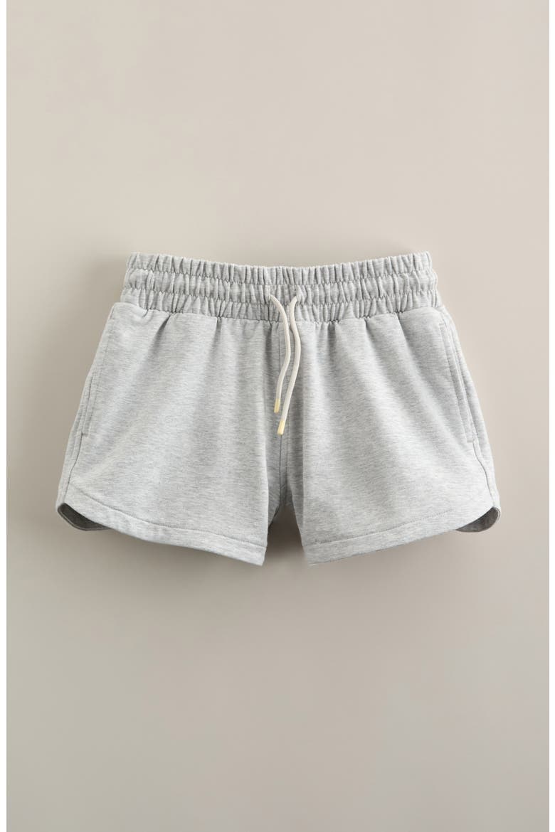 Kids' French Terry Shorts, Main, color, GREY LIGHT HEATHER