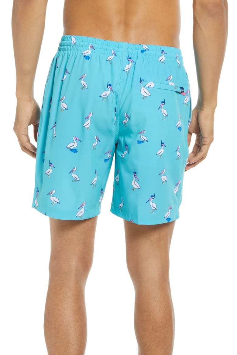 The Mine Mine Mine Swim Trunks, Alternate, color, TURQUOISE/ AQUA