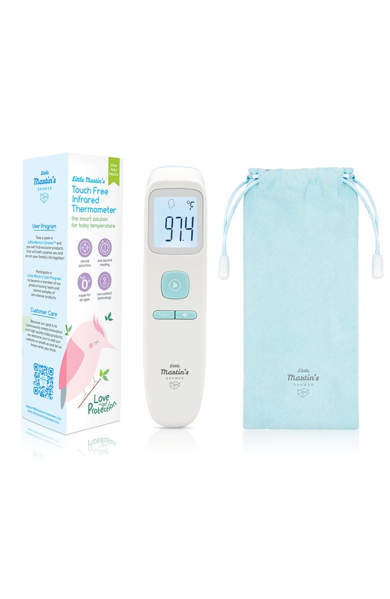 Little Martin's Noncontact Forehead Infrared Thermometer, Alternate, color, Multicolored