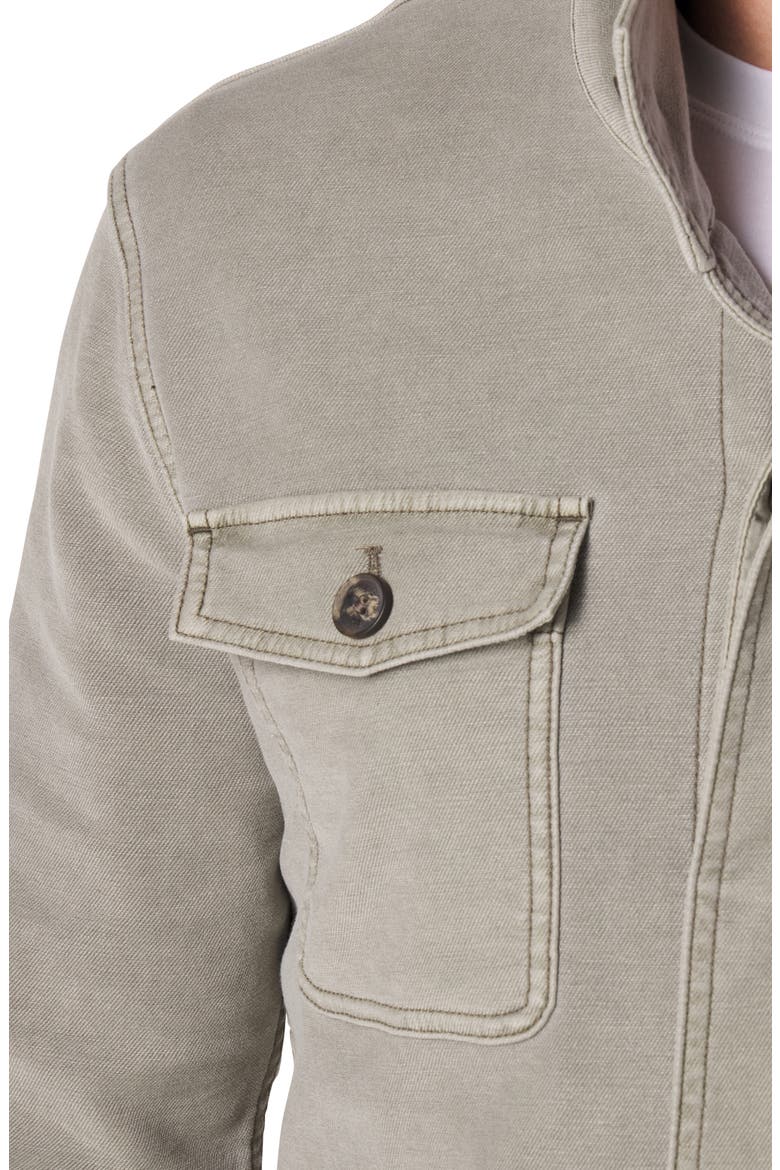 Comfort Terry Cloth Chore Coat, Alternate, color, MOSS