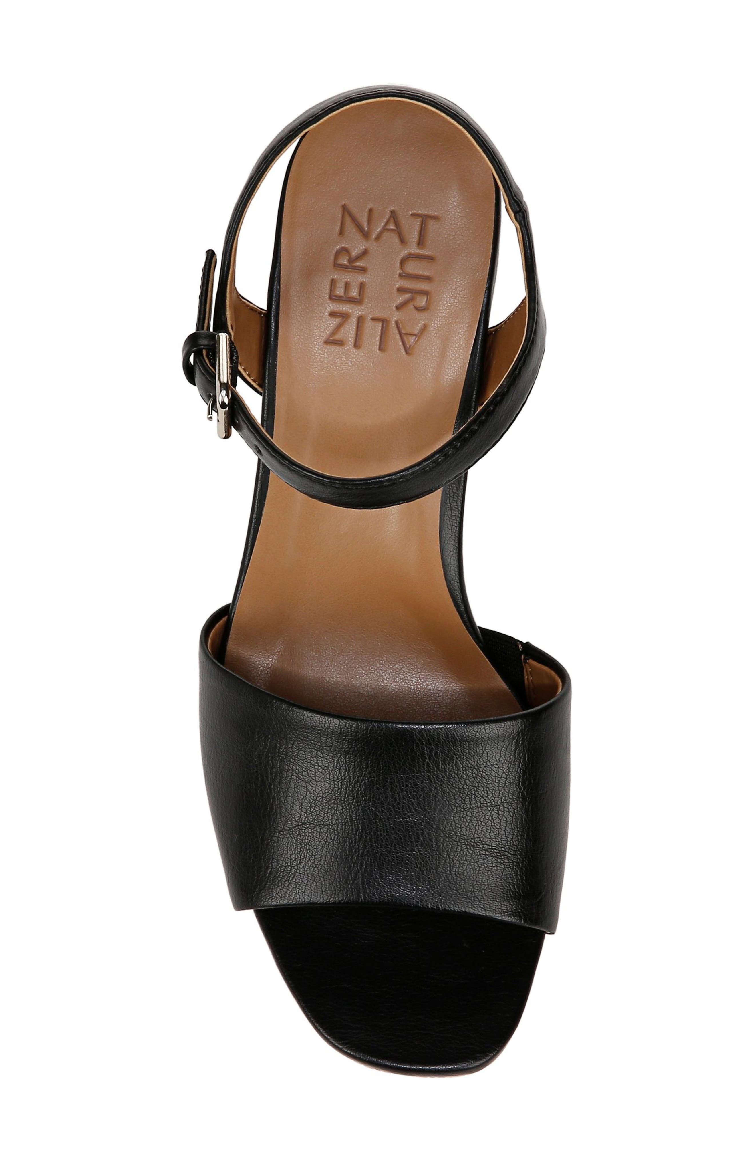Naturalizer Lilly Platform Sandal, Alternate, color, Blaci
