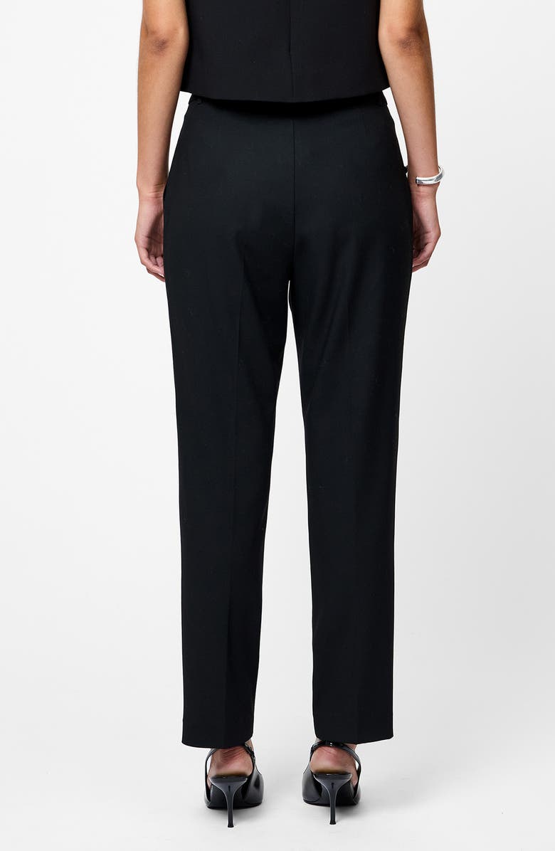French Connection Kai Wool Suiting Pants, Alternate, color, Black