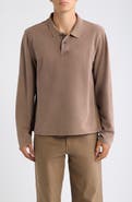 Corridor Long Sleeve Cotton Piqué Polo
