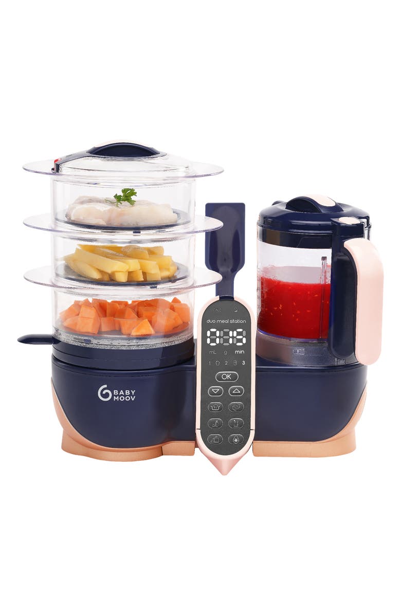 Babymoov Duo Meal XL Food Prep System, Main, color, Rose Gold/Navy