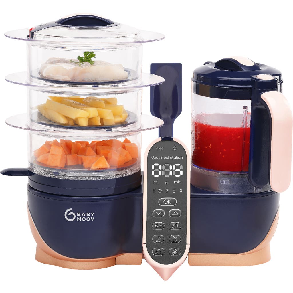 Babymoov Duo Meal XL Food Prep System in Rose Gold/navy  product