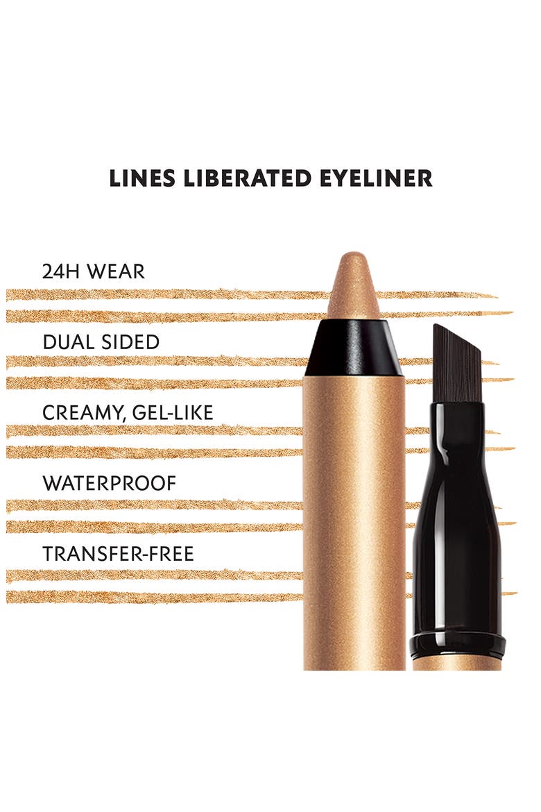 Lines Liberated 24HR Waterproof Eyeliner, Alternate, color, 06 GOLD