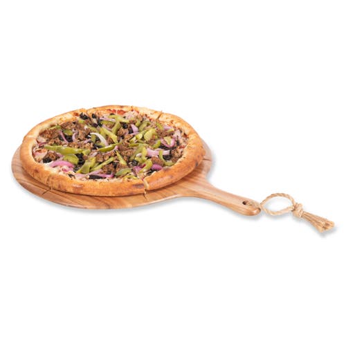 Toscana Napoletana Pizza Cutter Board In Brown