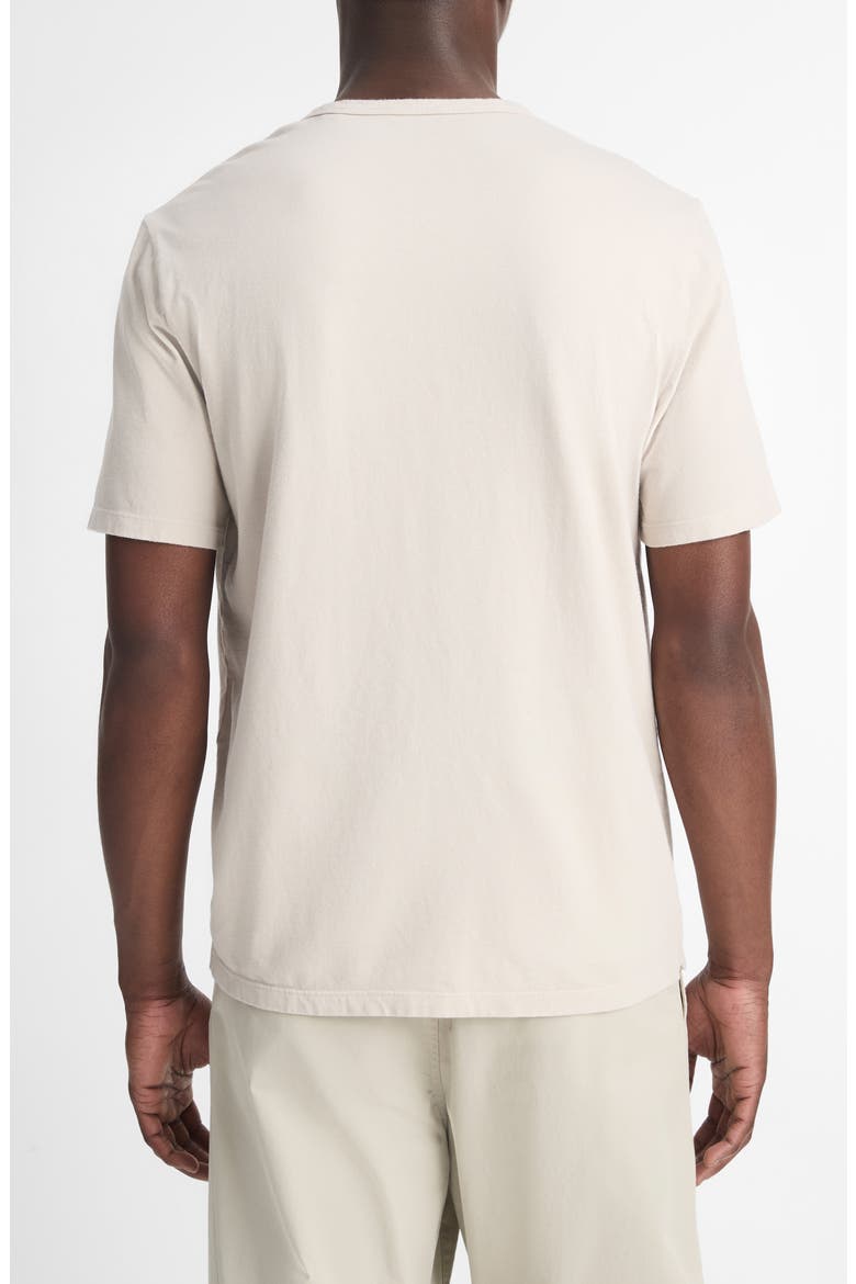 Garment Dyed Short Sleeve Henley, Alternate, color, WASHED SOFT CLAY