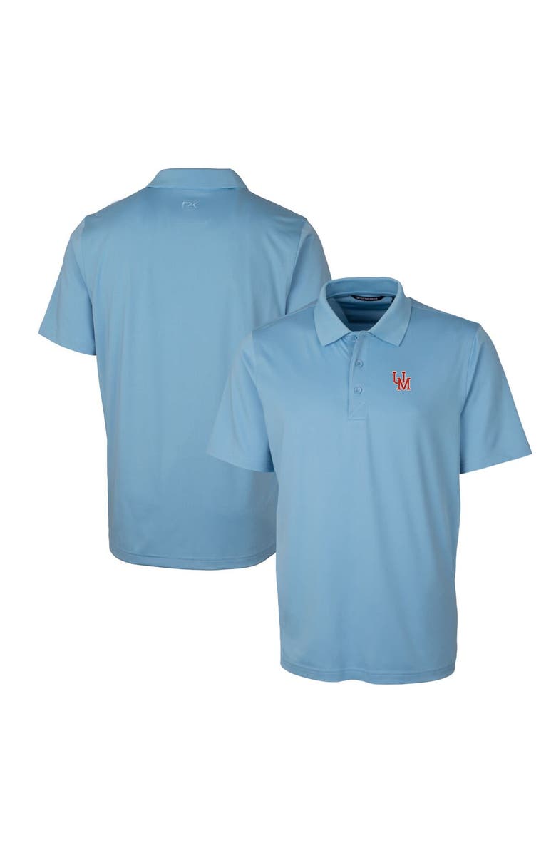 Cutter & Buck Men's Cutter & Buck Light Blue Ole Miss Rebels Forge Stretch Polo, Main, color, 