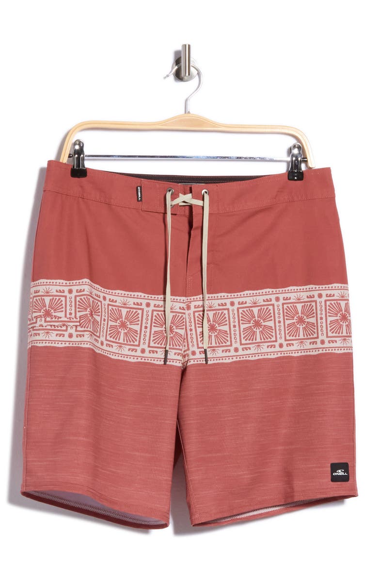 Hyperfreak Heat Block Swim Trunks, Main, color, CHUTNEY