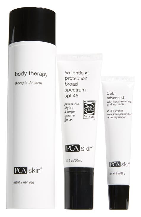 Pca store skincare set