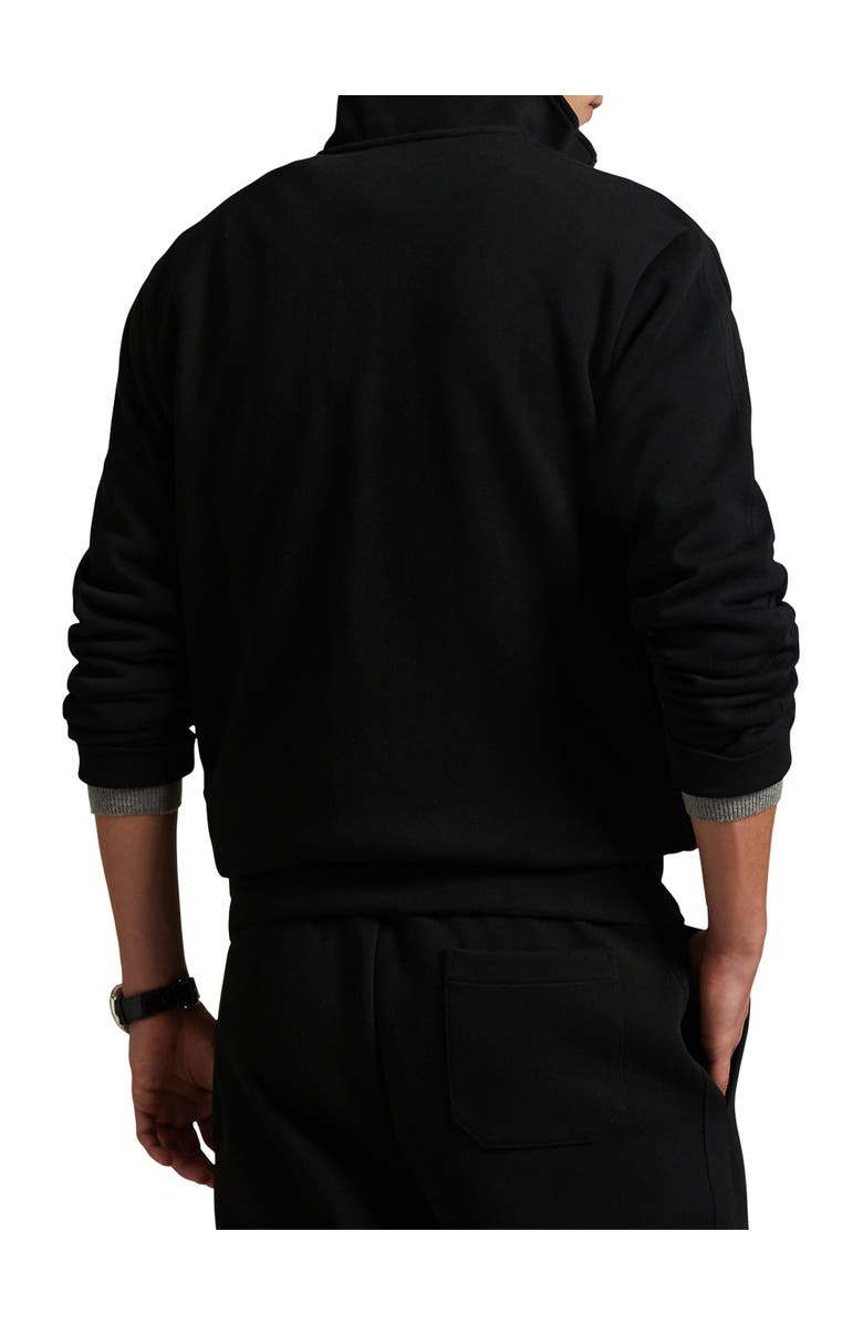 Polo Ralph Lauren Big & Tall Double-Knit Track Jacket, Alternate, color, Polo Black