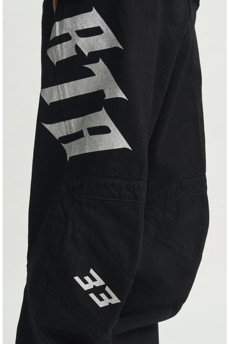 Alwin Moto Pants, Alternate, color, BLACK