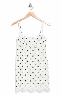 WAYF Lace Trim Minidress