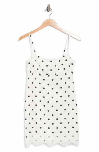WAYF Lace Trim Minidress