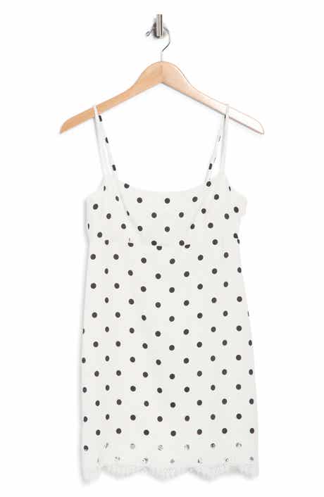 WAYF Lace Trim Minidress