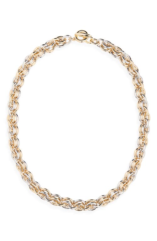 Roxanne Assoulin Double Link Necklace In Multi