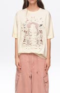 Bimba y Lola Tonal Logo Embroidered T-shirt