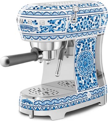x Dolce & Gabbana Blu Mediterraneo Manual Espresso Machine