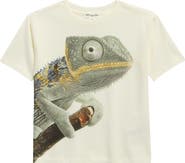 MILES THE LABEL Kids' Chameleon Cotton Graphic T-Shirt