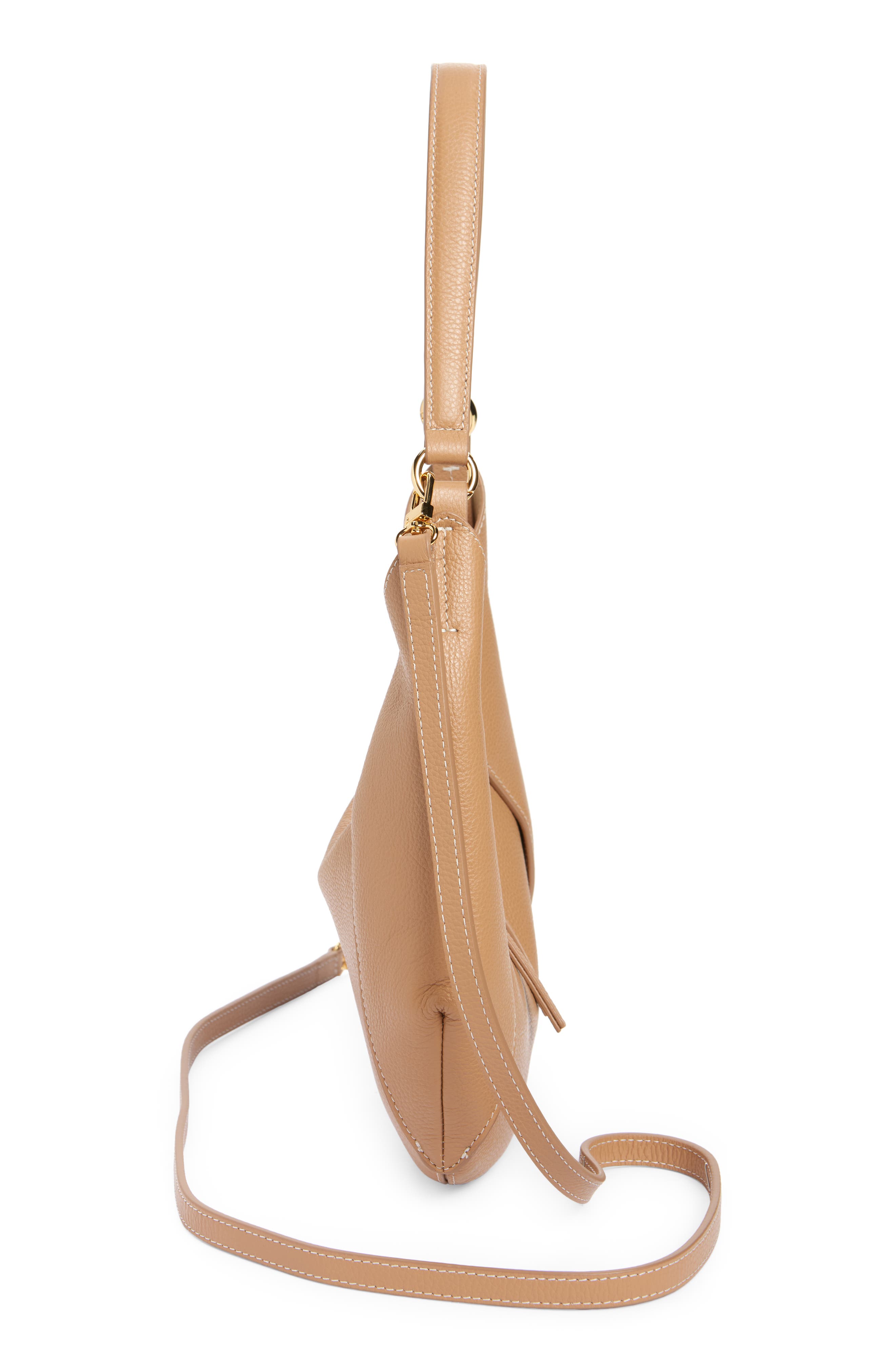 Ree Projects Mini Riva Pebbled Leather Tote, Alternate, color, Clay