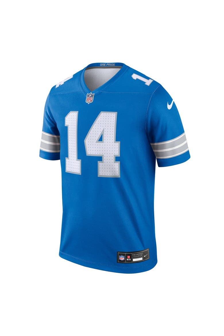 Men's Nike Amon-Ra St. Brown Blue Detroit Lions Team Legend Player Performance Top, Alternate, color, Blue