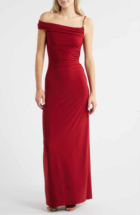 Ever New Lilibet Off the Shoulder Maxi Dress