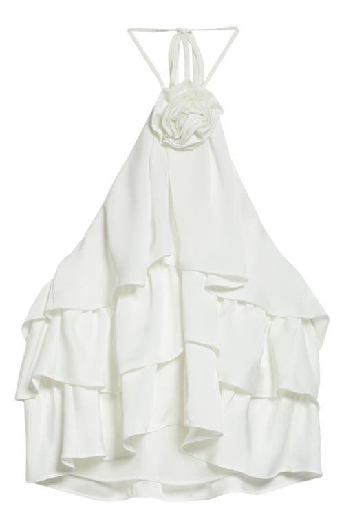 Shop Ramy Brook Minnie Tiered Ruffle Halter Top