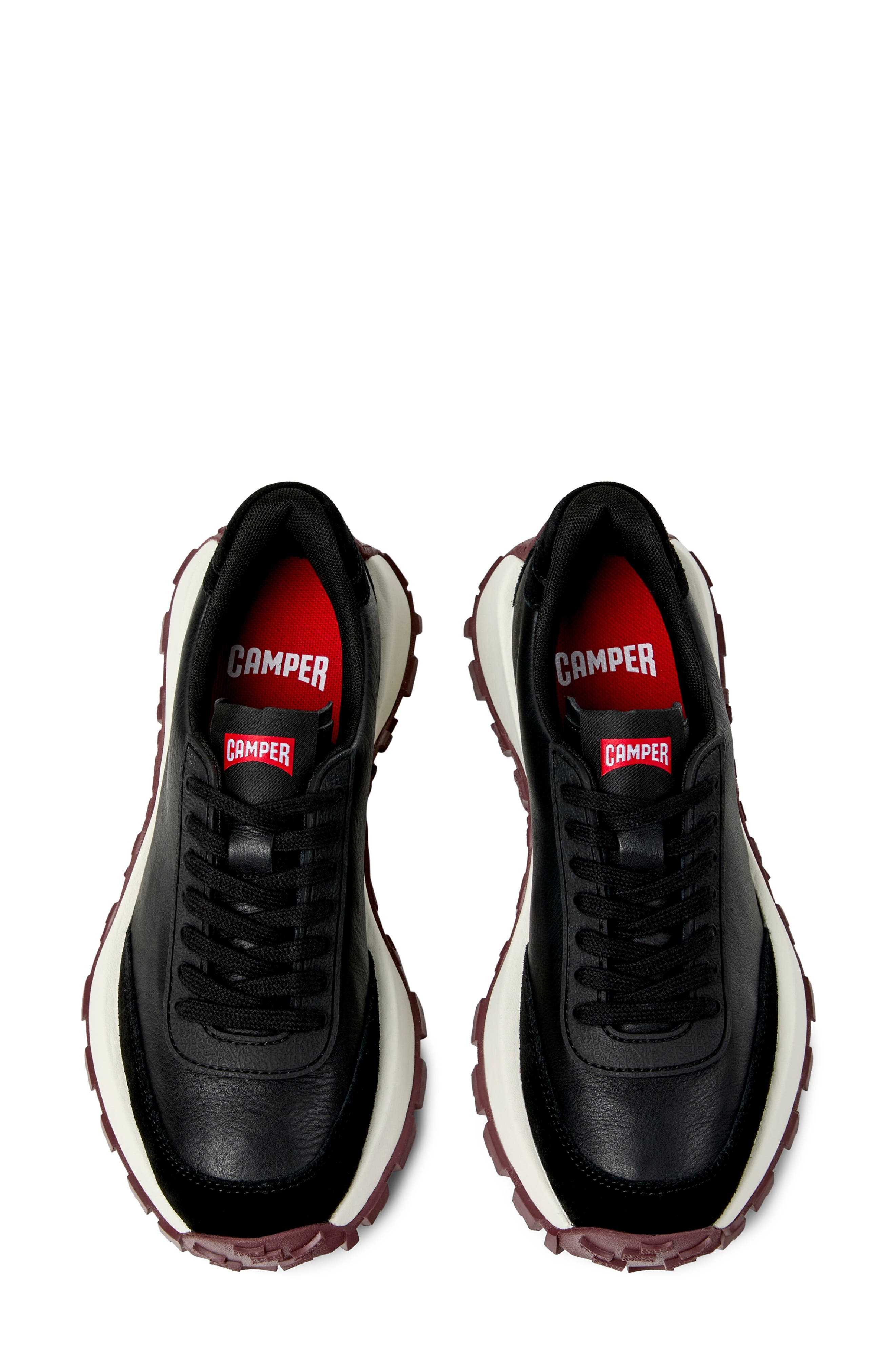 Camper Drift Trail Sneaker, Alternate, color, Black Black