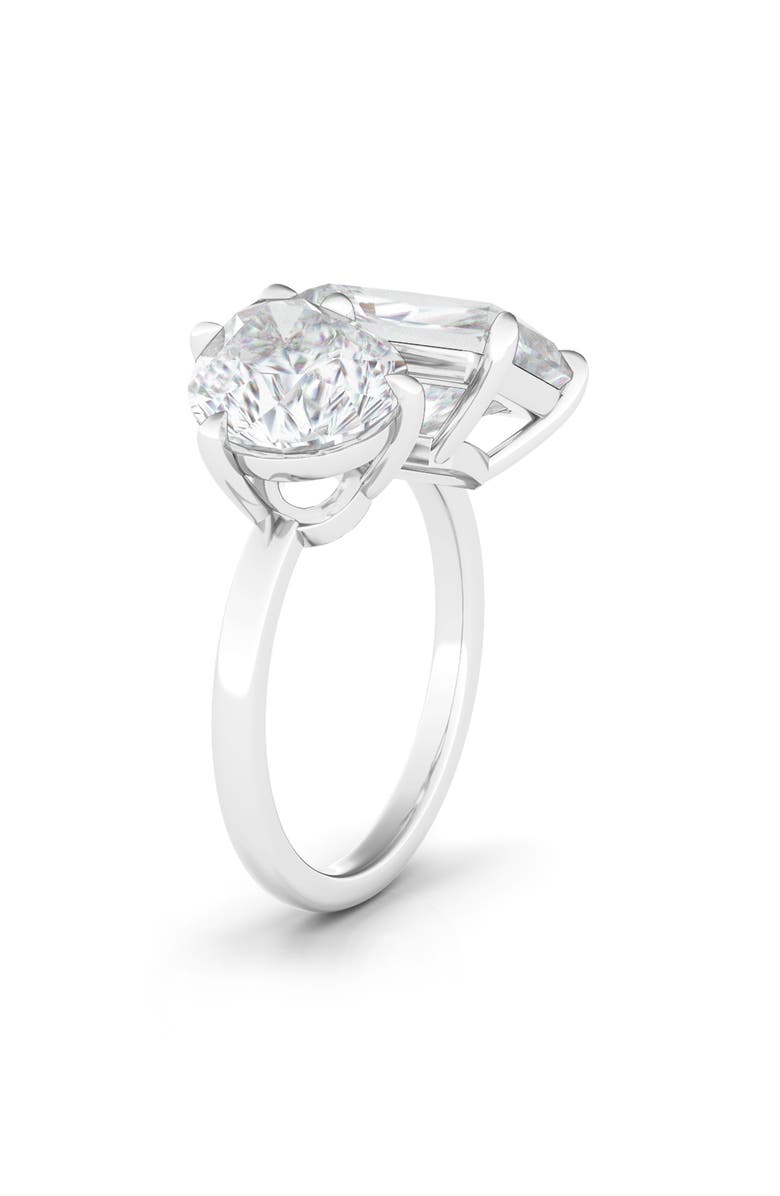 HauteCarat Lab Grown Diamond Ring, Alternate, color, 18K White Gold