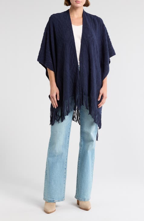 Fringe Knit Ruana