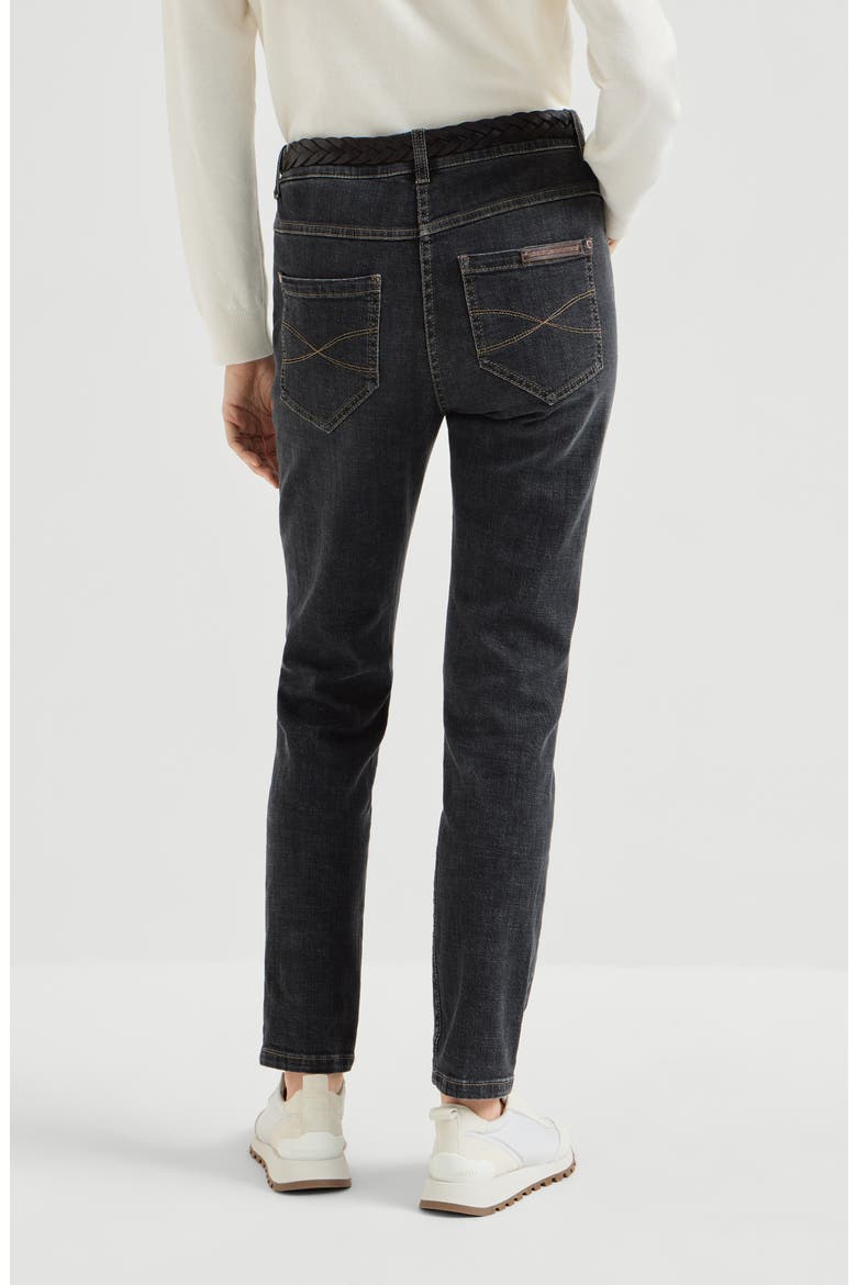 Slim trousers, Alternate, color, Dark Grey