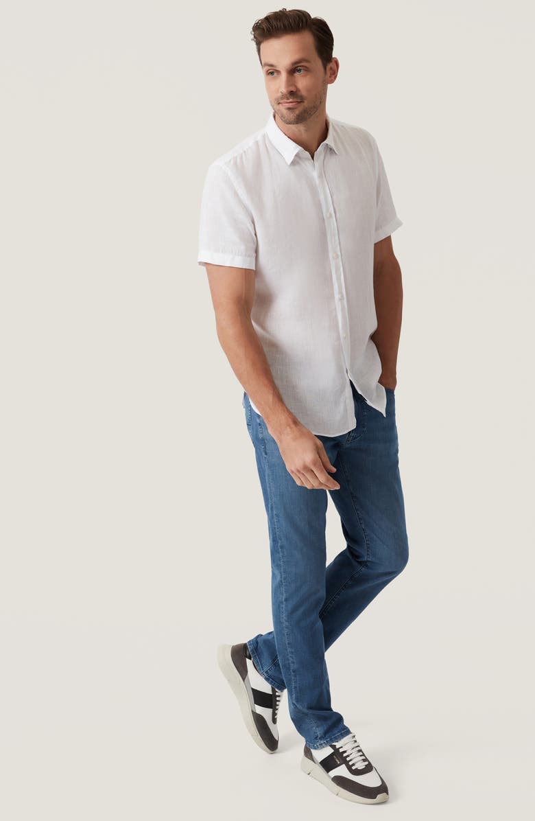 34 Heritage Courage Straight Leg Jeans, Alternate, color, Dark Blue Kona