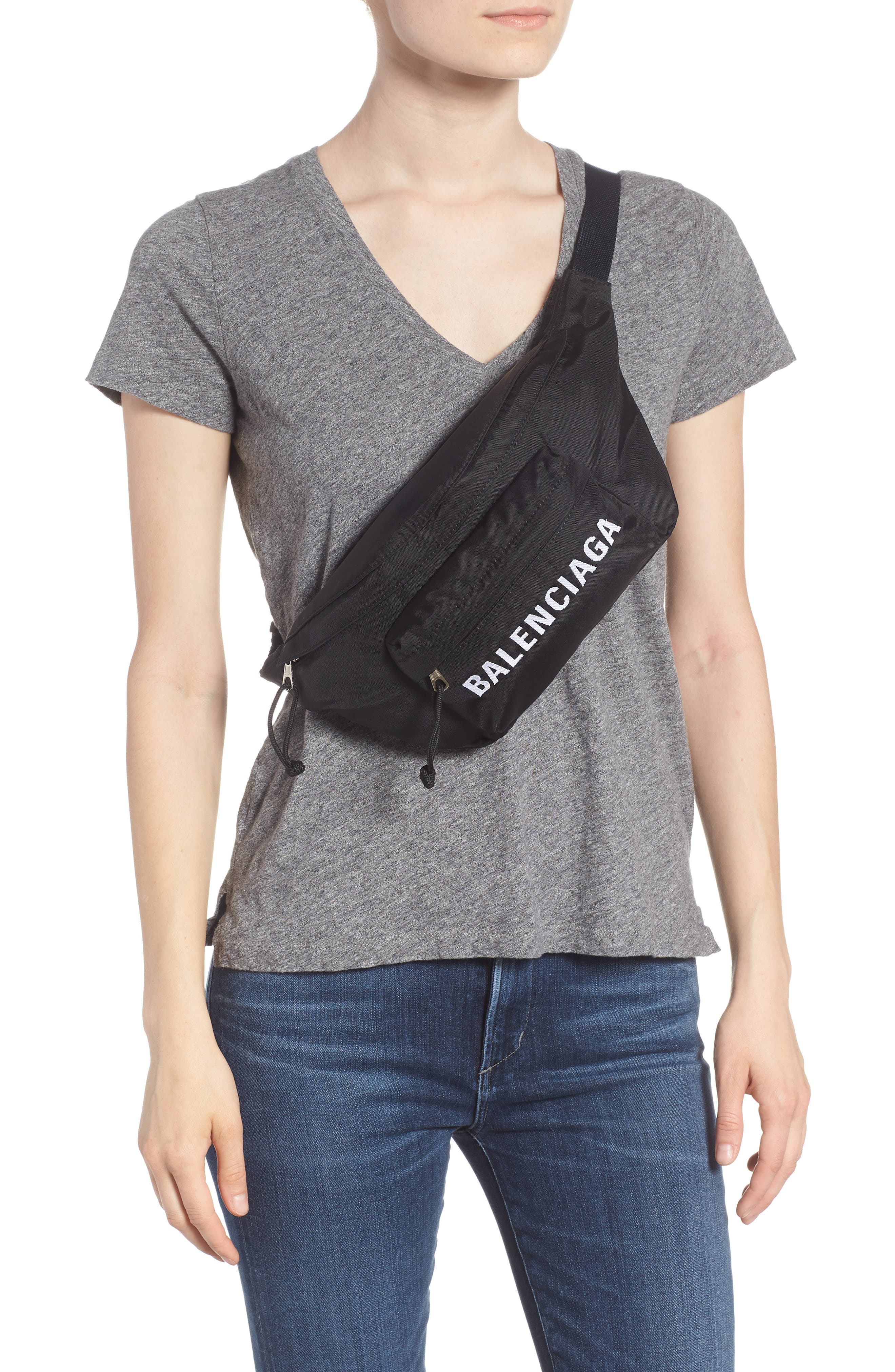 Balenciaga Everyday Fanny Pack, Alternate, color, 