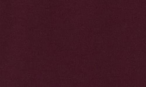 Calvin Klein Mico Waffle Polo In Burgundy