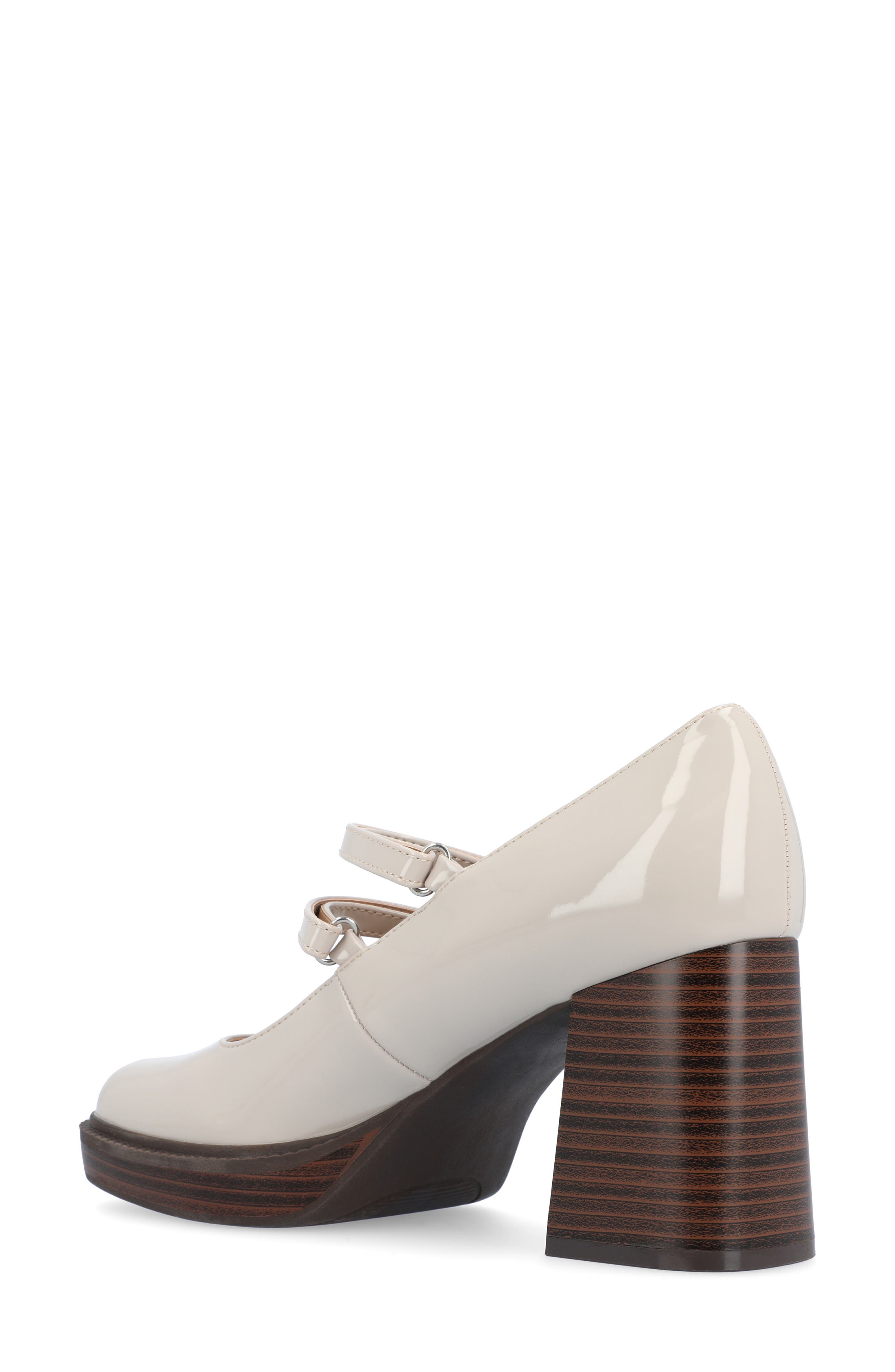 Journee Collection Shasta Mary Jane Pump, Alternate, color, Grey